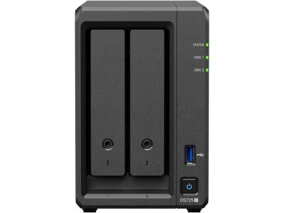 Synology DS725+ - Synology NAS DS725+ 2-Bay DiskStation with No Drives
