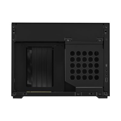 LIANLI A4-H2OA5 - Lian Li A4-H2OA5 Mini-ITX PC Case, Triple-Slot Mount GPU, Al