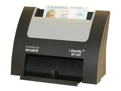 Acuant ID-120 - UP TO 600 DPI, USB 2.03.0, DUPLEX SCANNING, WHITE LIGHT SOUR