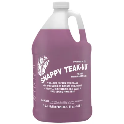 Snappy TeakNu STN-G1 - Snappy Teak-Nu Formula No. 1 - 1 Gallon