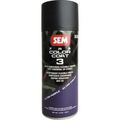 SEM 82003 - SEM Color Coat 3 - Ultra Purple - 12 oz