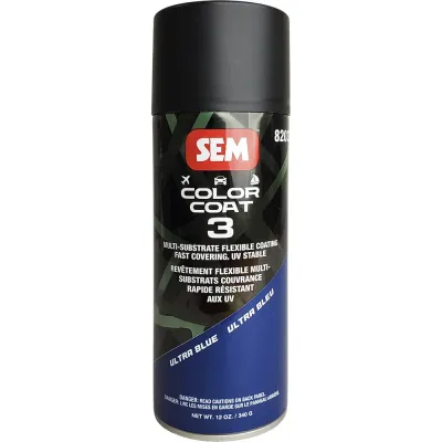 SEM 82033 - SEM Color Coat 3 - Ultra Blue - 12 oz