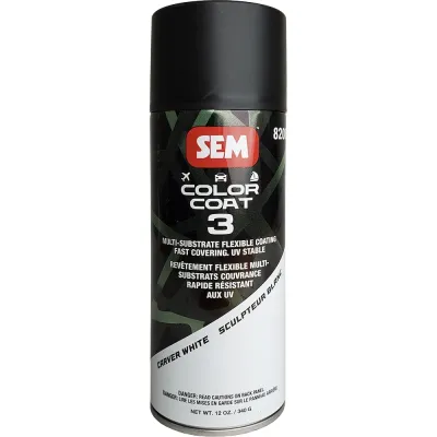 SEM 82083 - SEM Color Coat 3 - Carver White - 12 oz