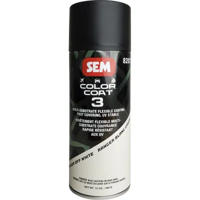 SEM 82073 - SEM Color Coat 3 - Ranger Off-White - 12 oz