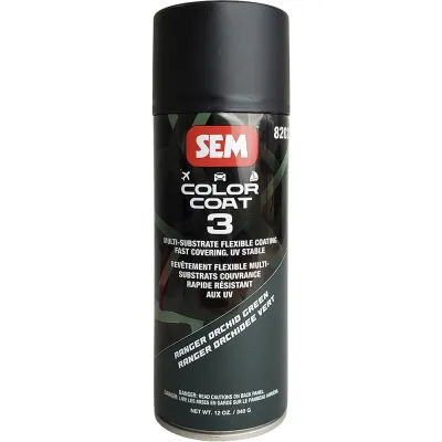 SEM 82023 - SEM Color Coat 3 - Ranger Orchid Green - 12 oz