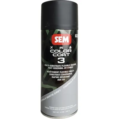 SEM 82203 - SEM Color Coat 3 - Formula Boats Grey - 12 oz
