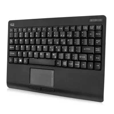 Adesso WKB-4110UB - ADESSO 2.4GHZ RF MINI WIRELESS KEYBOARD WITH GLIDEPOINT TOUC