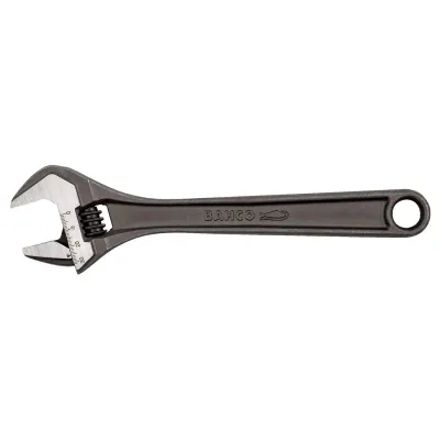 BAHCO BAH8073RUS - 12? Slim Head Adjustable Wrench with Black Phosphate Finish