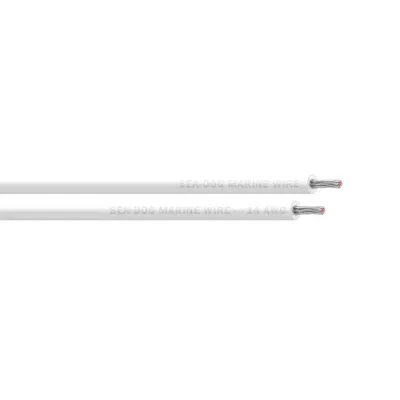 SeaDog 8014054 - Sea-Dog 14 AWG White Primary Wire - 250