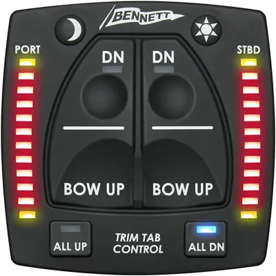 Bennett Marine OBI9000E-DS - Bennett Marine Electric Dual-Station Helm Control