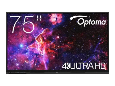 OPTOMA 3753RK - OPTOMA 3753RK 75IN INTERACTIVE 4K UHD FLAT PANEL-EDLA CERTIF