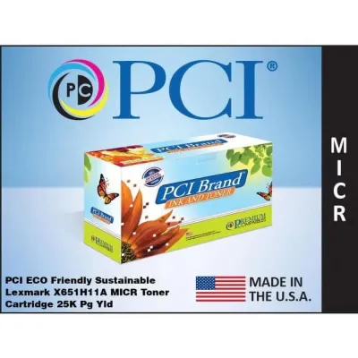 PCI X651H11AM-PCI - PCI BRAND ECO-FRIENDLY REMAN LEXMARK X651H11A X651A11A X651H
