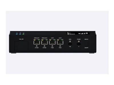 INSEEGO 649496 02754 4 - FX4200, 5G WI-FI7 CELLULAR INDOOR ROUTER, DUAL SIM, 5G FR1 S