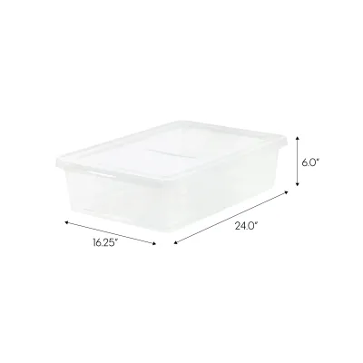 CELLAIRIS IRS 200420 - IRIS 28-quart Storage Box - External Dimensions: 24 Width x 
