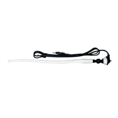 Prospec Elec. SEAURB-3SWBLISTER - 16inAMFM White Rubber Antenna
