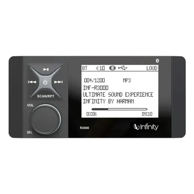 Infinity Audio INFR3000 - Infinity R3000 AMFM Stereo Bluetooth