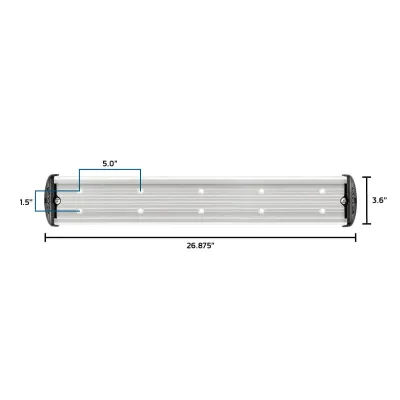 Cannon 1904028 - Cannon 24in Aluminum Mounting Track