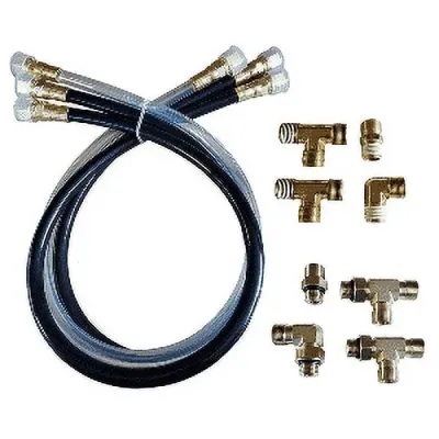 Octopus OC17SUK42 - Octopus 30in Hose & Fitting Ki Includes ORB & NPT Helm Fitti