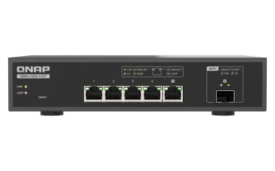 QNAP QSW-L3205-1C4T-US - QNAP QSW-L3205-1C 4x10GbE Switch