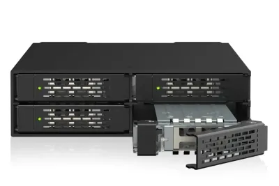 Icy Dock MB699V5P-B - ICY DOCK ToughArmor 4-Bay NVMe Rack