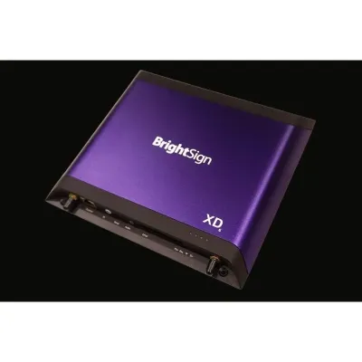 Brightsign XD236 - BrightSign XD236 Dual UHD Video Decode POE+ GPIO AnalogSPD M