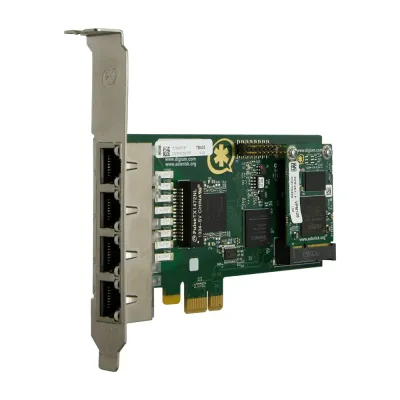 Digium 1TE435BF - Digital T1E1PRI PCIe Echo Cancel Card