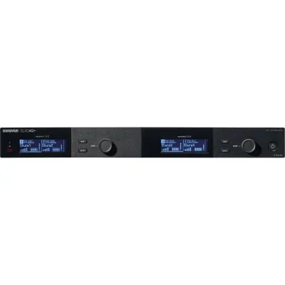 Shure SLXD4QDAN+=-G57 - SLXD4QDAN+ Digital Quad Receiver with Dante Support