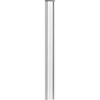 ATDEC AWM-P40G-S - 400 POST WITH GUIDE MARKS SILVER