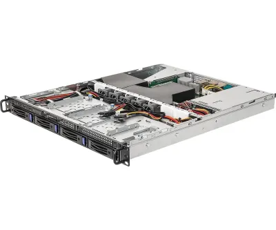 ASRock 1U4LW-X570/2L2T RPSU - ASROCK RACK 1U4LW-X5702L2T RPSU 1U RACKMOUNT SERVER BAREBONE