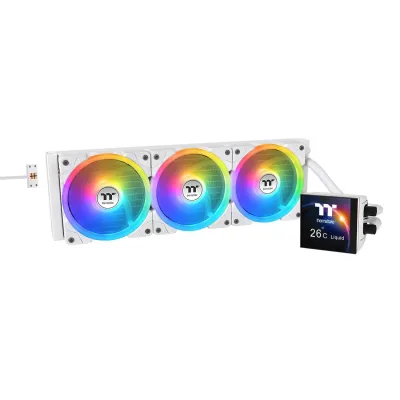 Thermaltake CL-W433-PL12SW-A - MAGFLOE 360 ULTRA ARGB SYNC AIO LIQUID CPU COOLER - WHITE
