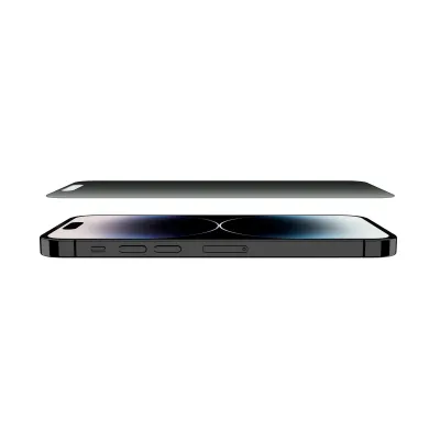 Belkin OVA115ZZ - GLASS,EZ TRAY,APPLE,14 PRO,TEMPERED PRIVACY AM