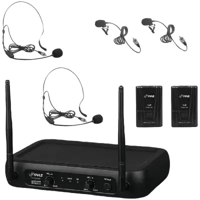 PYLE PDWM2145 - FIXED FREQ WRLS MIC SYS