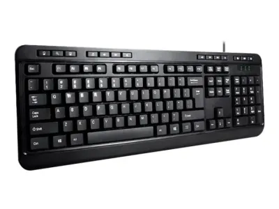 Adesso AKB-132PB - AKB-132 - MULTIMEDIA DESKTOP KEYBOARD (PS2)