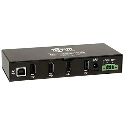 EATON TRIPP LITE SERIES CONNECTIVIT U223-004-IND - 4PORT USB HUB INDUSTRIAL METAL