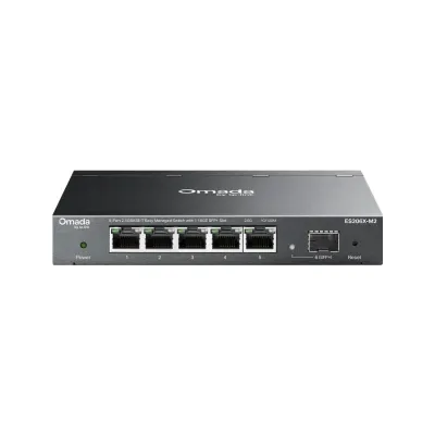 TPLINK ES206X-M2 - OMADA 5-PORT 2.5G EASY MANAGED SWITCH. PORTS: 5 2.5G RJ45, 1
