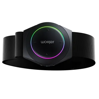 B and R MARKETING AND SALES LLC WJRS4BHNV-101-B - WOOJER HIGH-FIDELITY HAPTIC BODY STRAP 4 - FOR VR, GAMES, MU