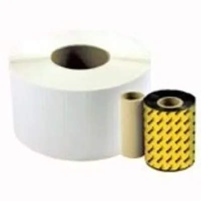 WASP 633808402945 - WASP WPL606 QUAD PACK 2.25 X 1.25 DT PAPER LABEL