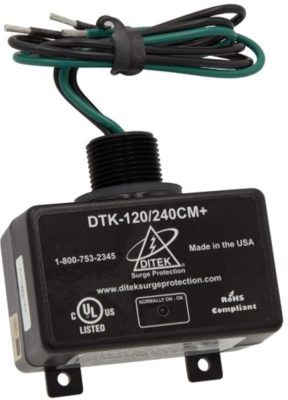 Ditek DTK-120/240CM+ - Ditek 120240V Single Phase Arrester with LED Indicator