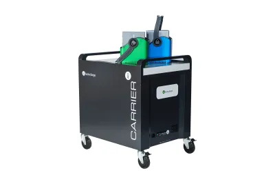 LOCK N CHARGE TECHNOLOGIES 10141 - THE CARRIER 40 CART IS DESIGNED TO ACCOMMODATE NEARLY ANY DE