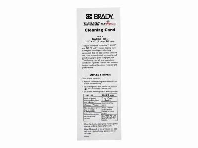 BRADY PCK-5 - BRADY PCK-5 - CLEANING KITS & WIPERS - BLACK ON WHITE - COMP