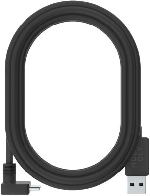 HUDDLY 7090043790368 - USB 3 Type Angled C to A Cable