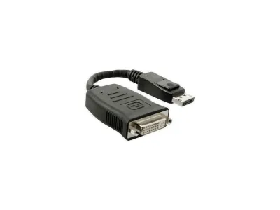 4XEM 4XDPDVI - 8 Inch DisplayPort to DVI Adapter - Single Link Cable