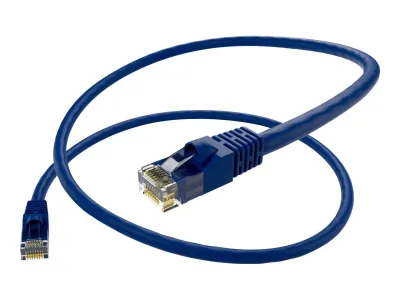 Monoprice PC6-05F-BLU-S - Oncore PC6-05F-BLU-S Network Cable - 1 x RJ-45 Male Network 
