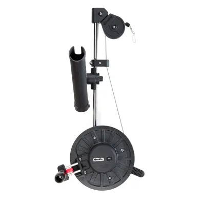 Scotty Fishing 1060DPR - Scotty 1060 Depthking Manual Downrigger wRod Holder