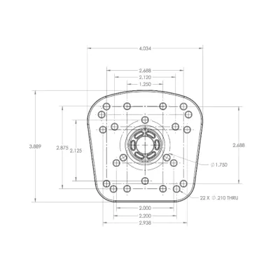 Scotty Fishing 368 - Scotty 368 Universal Sounder Mount