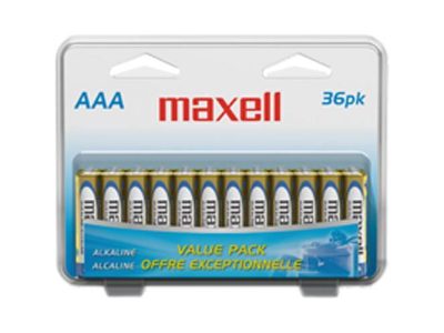 MAXELL 723815 - LR0336B - 36PK AAA BATTERIES BOX