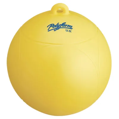 Polyform WS-1 YELLOW - Polyform Water Ski Series Buoy - Yellow