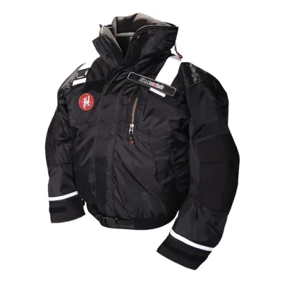 First Watch AC-1100-HV-L - First Watch AC-1100 Flotation Coat - Hi-Vis Yellow - Large