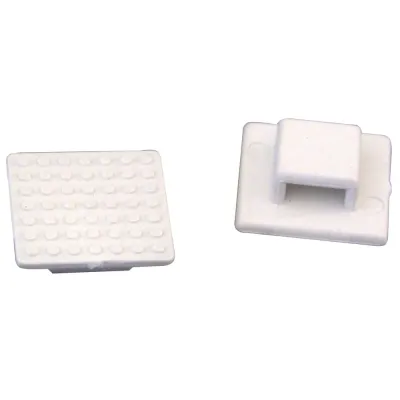 Weld Mount 803900 - Weld Mount AT-3 Small White Nylon Wire Tie Mount - Qty. 100