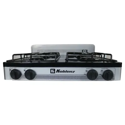 KOBLENZ PFK-400S - 4 BRNR OTDR STOVE SLV